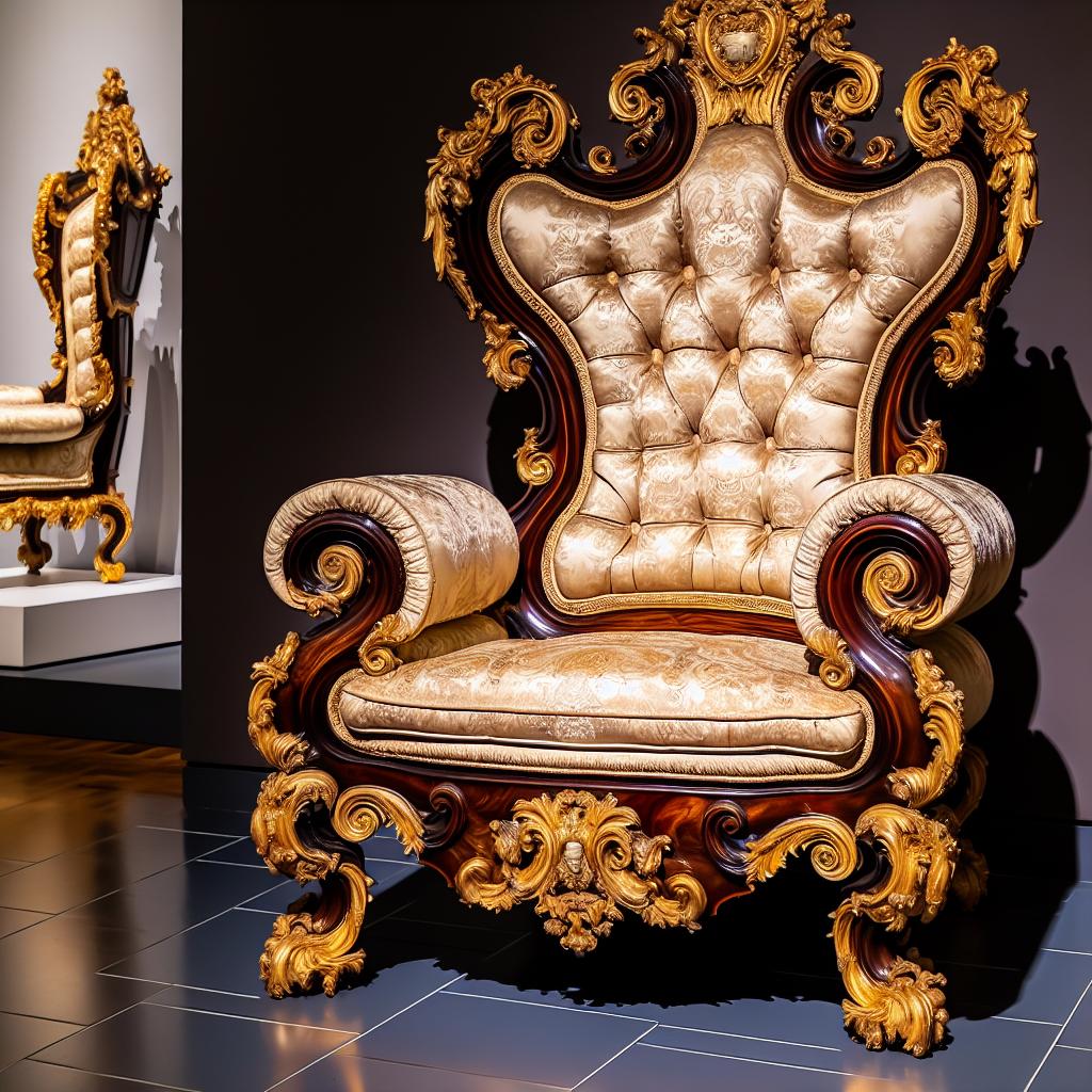 Caractéristiques ⁤distinctives du chaise style baroque d'époque